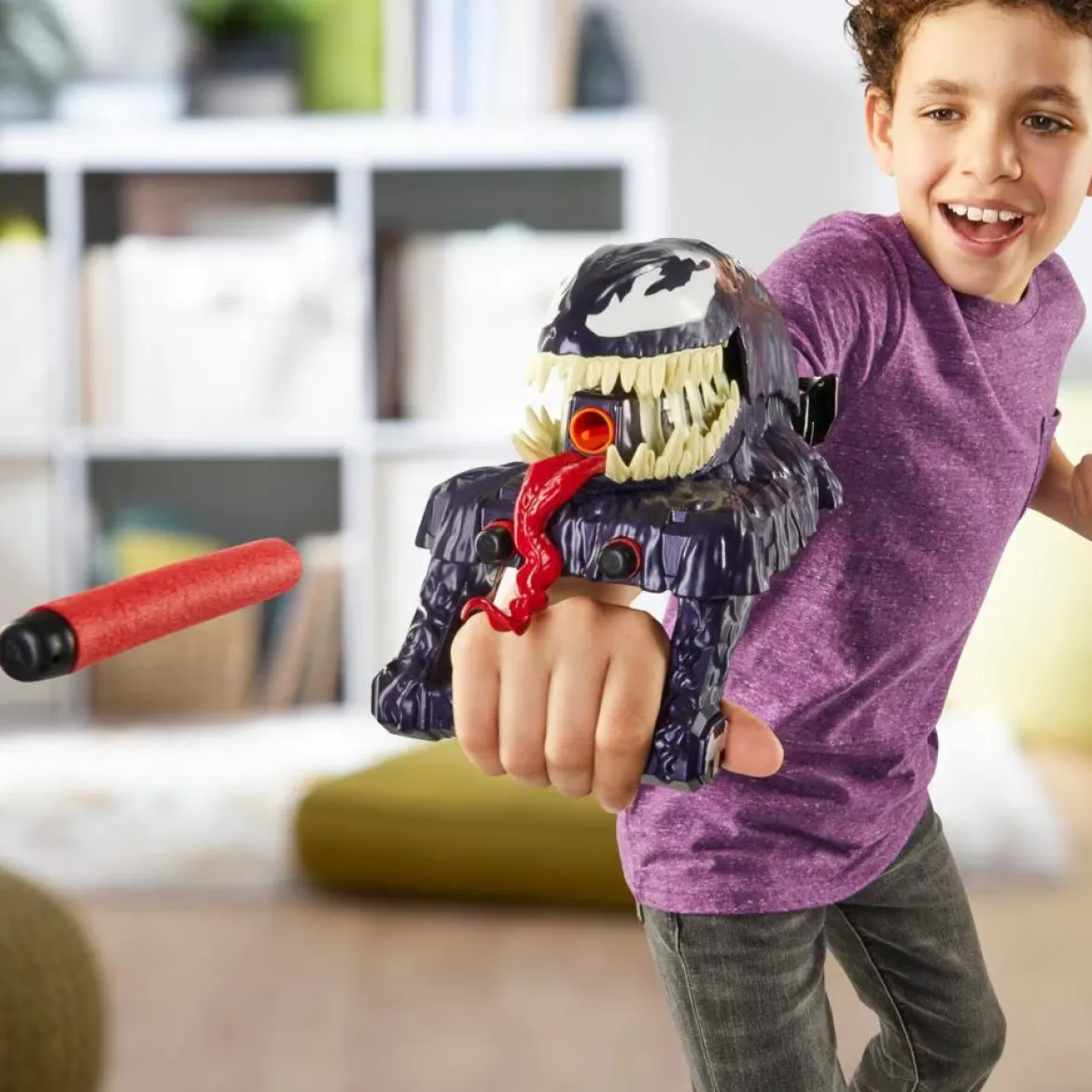 Nerf Blaster Spiderman Venom Versus Vaahtoammusase
