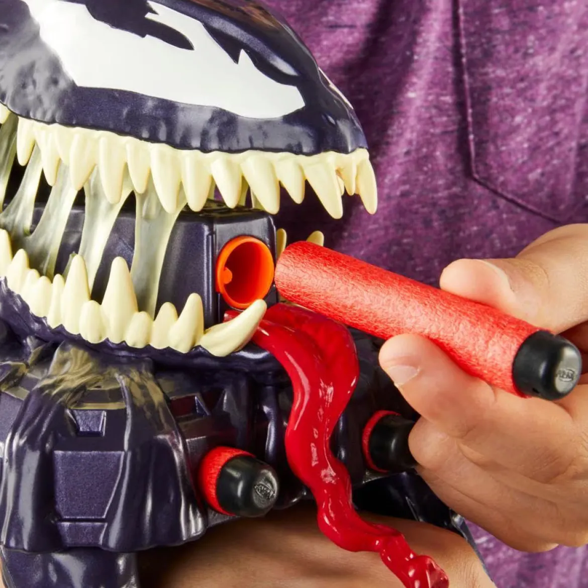 Nerf Blaster Spiderman Venom Versus Vaahtoammusase