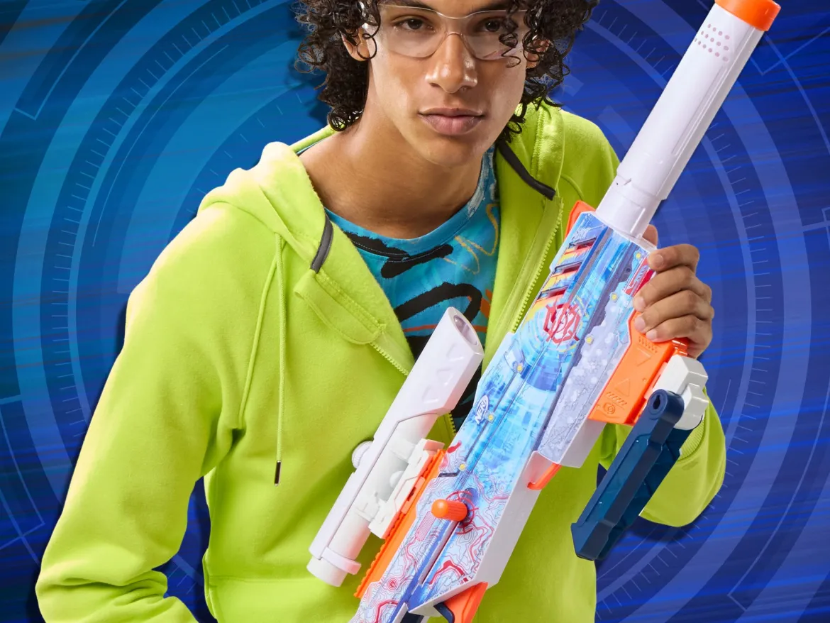Nerf Loadout Arctic Zerostriker Vaahtoammusase