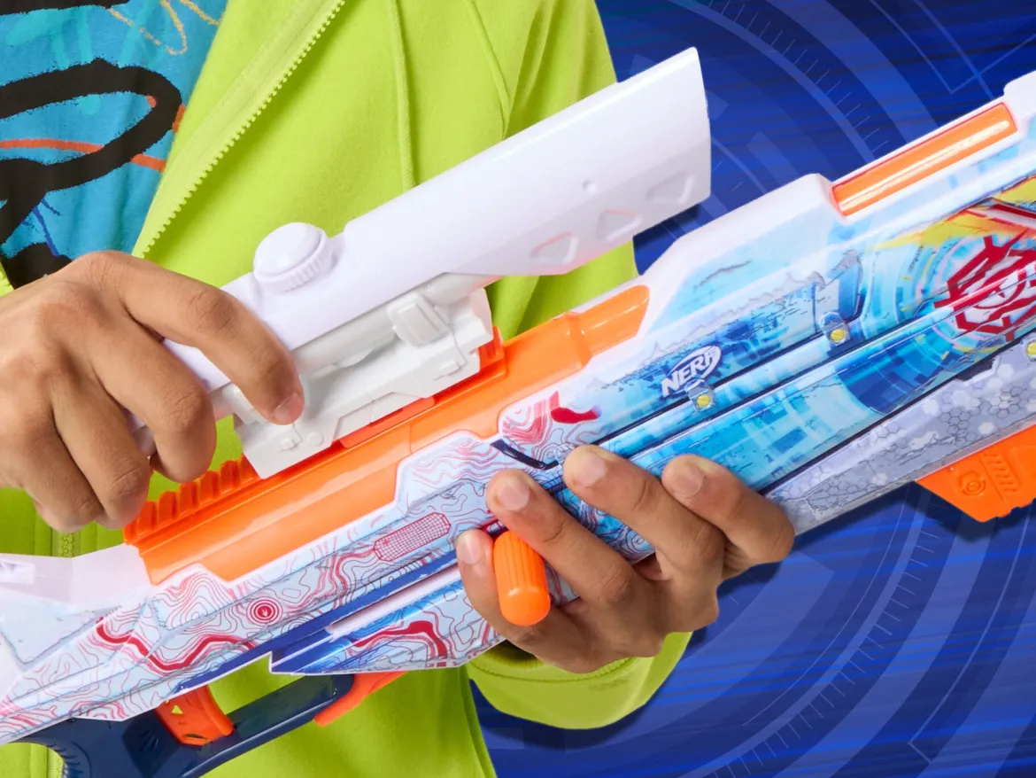 Nerf Loadout Arctic Zerostriker Vaahtoammusase