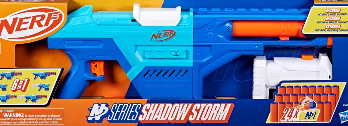 Nerf N Series Blaster Shadow Storm Vaahtomuoviammusase