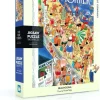 New York Puzzle Company 1000 Palan Palapeli Beachgoing