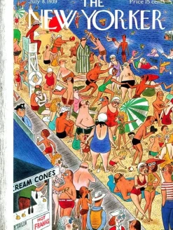 New York Puzzle Company 1000 Palan Palapeli Beachgoing