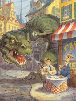 New York Puzzle Company 1000 Palan Palapeli Jurassic Paris