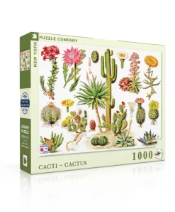New York Puzzle Company 1000 Palan Palapeli Kaktukset