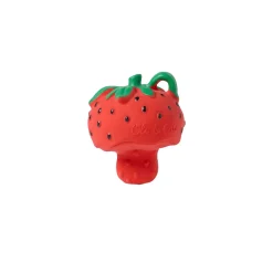 Oli & Carol Luonnonkumi Vauvan Purulelu Sweetie Mansikka
