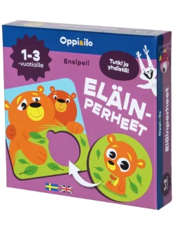 Oppi ja Ilo Eläinperheet Lasten Ensipeli