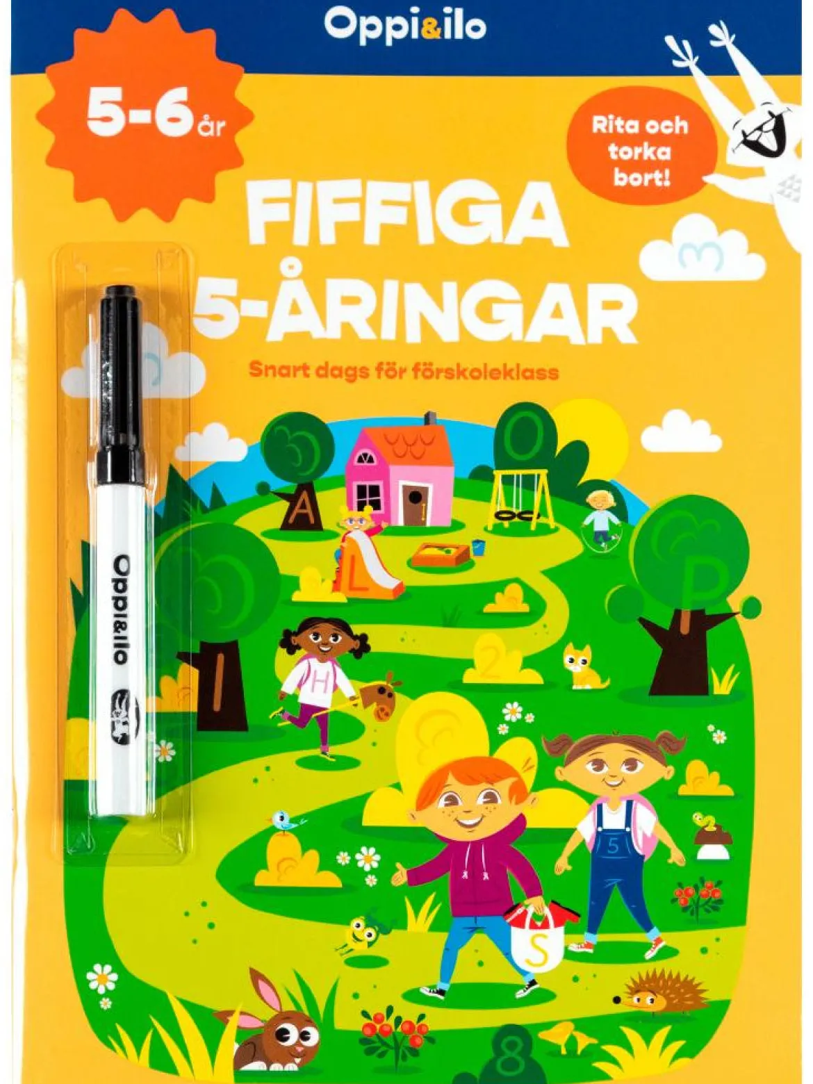 Oppi ja Ilo Fiffiga 5-Åringar Pysselbok