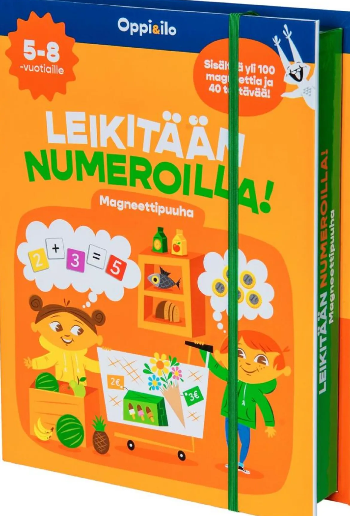 Oppi ja Ilo Magneettipuuha Leikitään Numeroilla