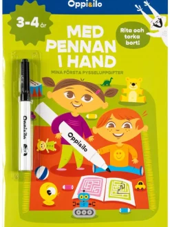 Oppi ja Ilo Med Pennan I Hand - Mina Första Pysseluppgifter Pysselbok