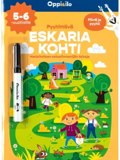 Oppi ja Ilo Pyyhittävä Eskaria Kohti Puuhakirja (5-6 v)