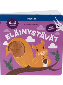 Oppi ja Ilo Silitä ja Tutki Eläinystävät -Koskettelukirja