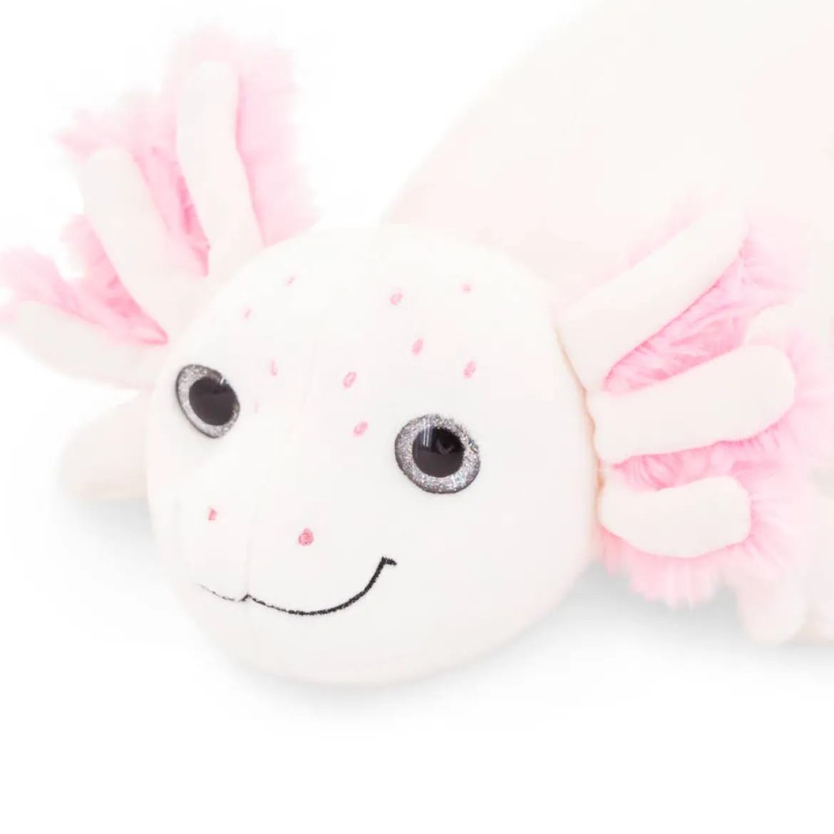 Orange Toys Vaalea Axolotli Pehmolelu 40cm