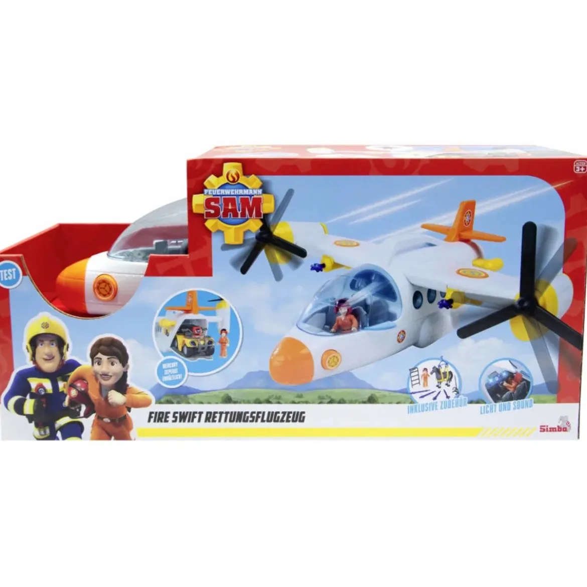 Palomies Sami Fire Swift Pelastuslentokone