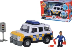 Palomies Sami Poliisin Auto Valolla Ja Äänillä