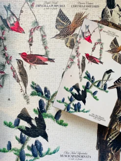 Penny Puzzle Birds of Audubon 1000 Palan Vintage Palapeli