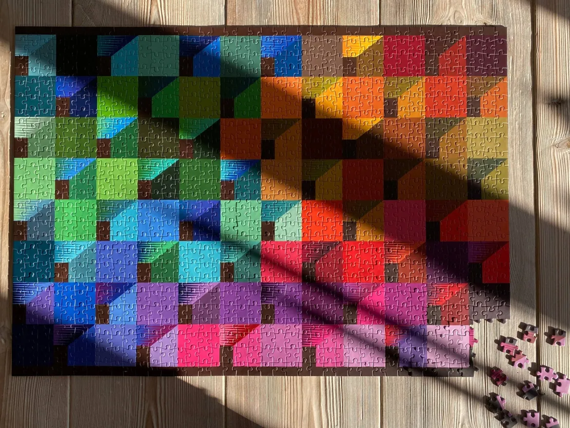 Penny Puzzle Square Studio 1000 Palan Palapeli