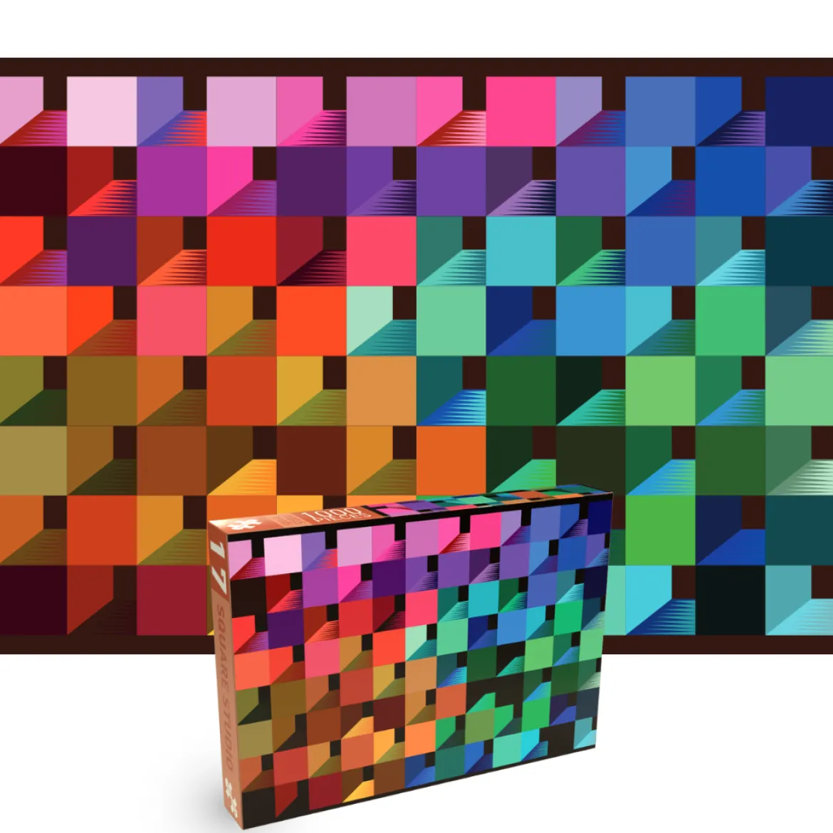 Penny Puzzle Square Studio 1000 Palan Palapeli
