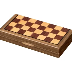 Philos Puinen Shakki 21cm Taitettavassa Laatikossa