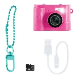 Photo Creator Digital Camera Mini Lasten Kamera Pinkki