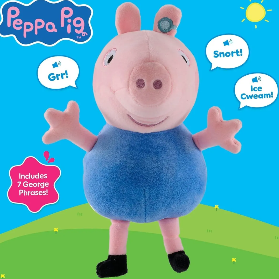 Pipsa Possu Jyri Pehmolelu Äänellä 20cm