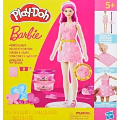 Play-Doh Barbie Pinkit Hiukset Muovailuvahasetti
