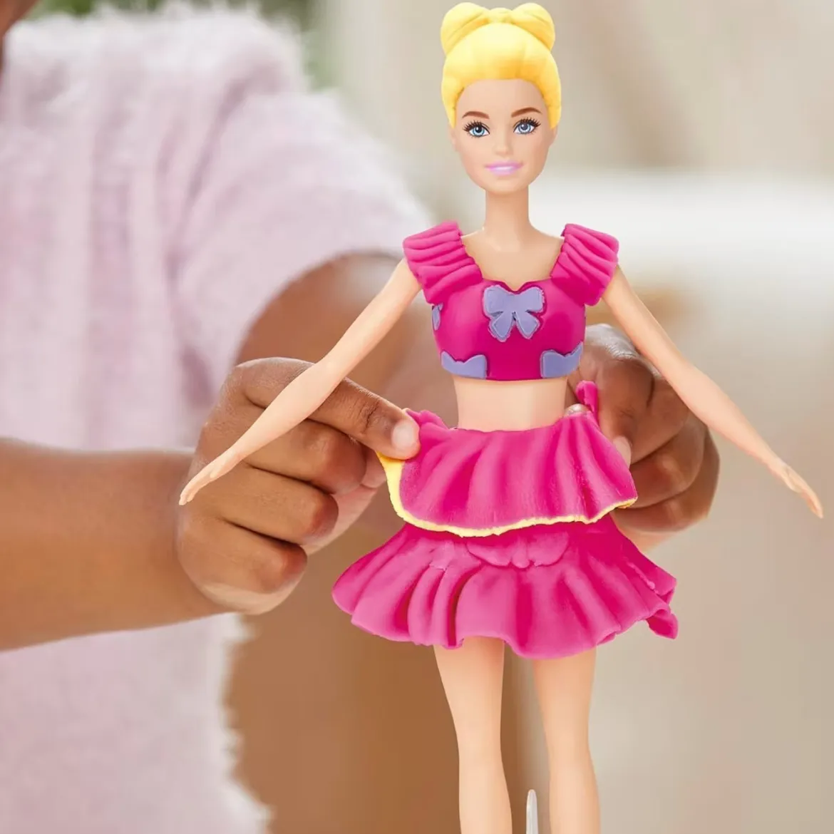 Play-Doh Barbie Vaaleatukkainen Muovailuvahasetti