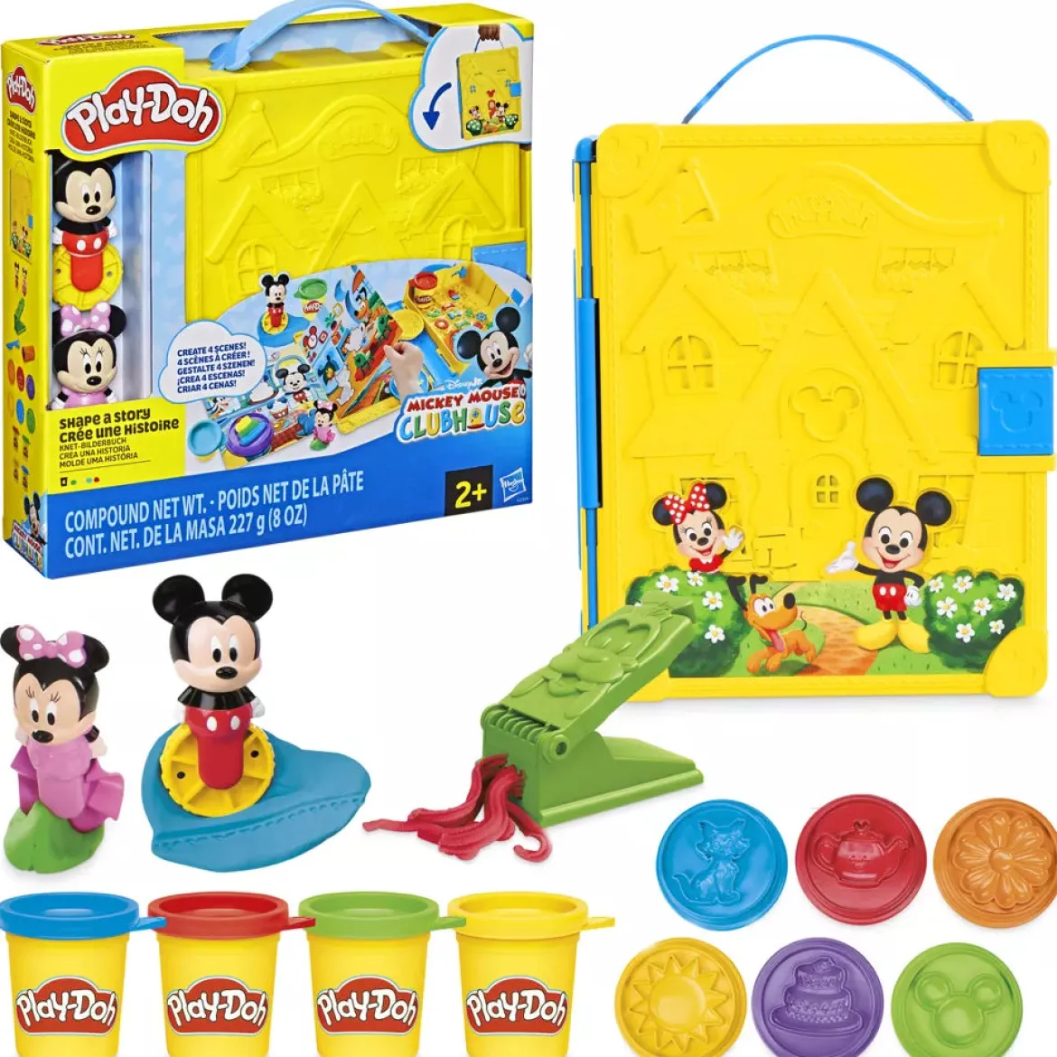 Play-Doh Disney Shape A Story Mikki ja Minni Muovailuvaha Leikkisetti