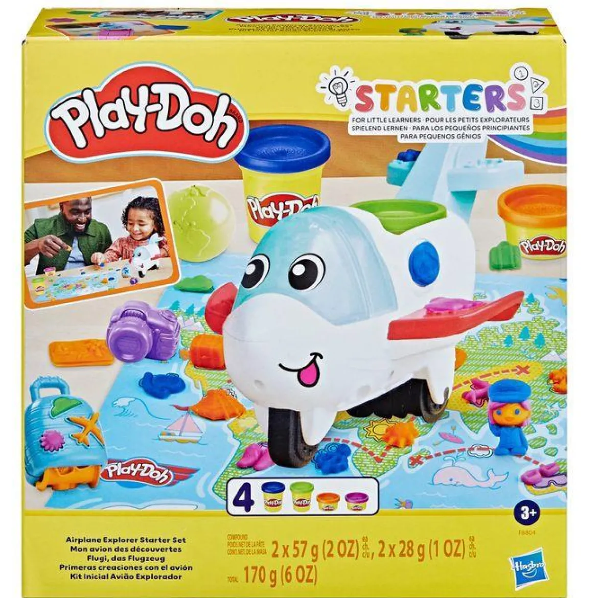 Play-Doh Lentokone Muovailuvaha -aloitussetti