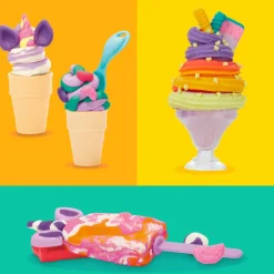Play-Doh Magical Frozen Treats Muovailuvaha Leikkisetti