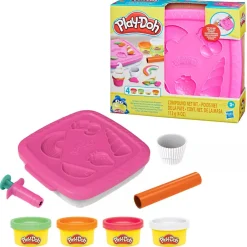 Play-Doh Muovailuvaha Create & Go Cupcakes Leikkisetti