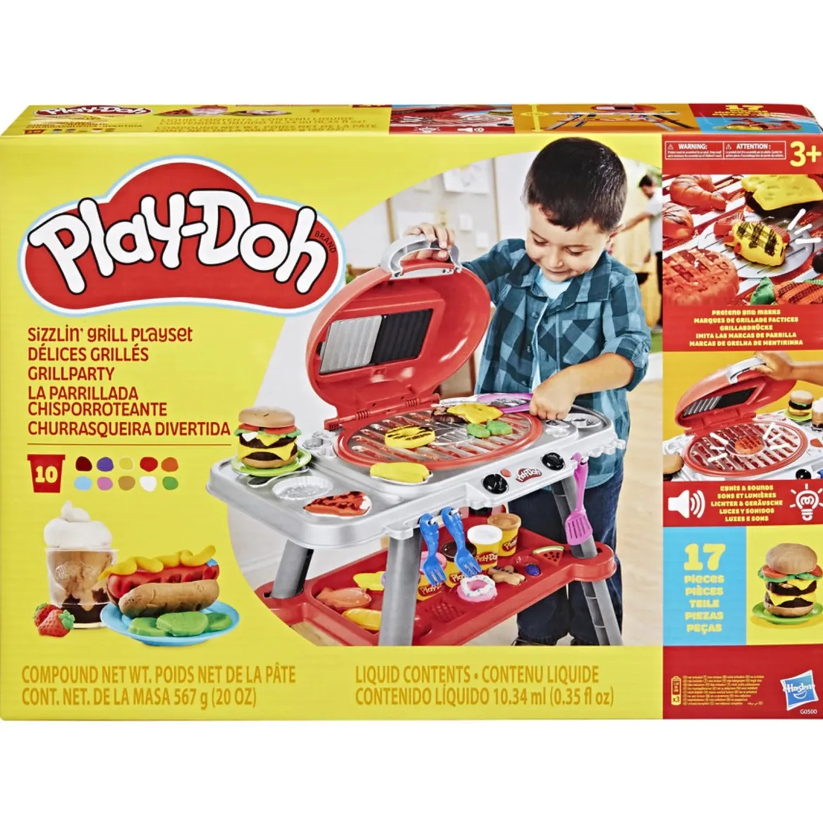Play-Doh Muovailuvaha Grilli Leikkisetti