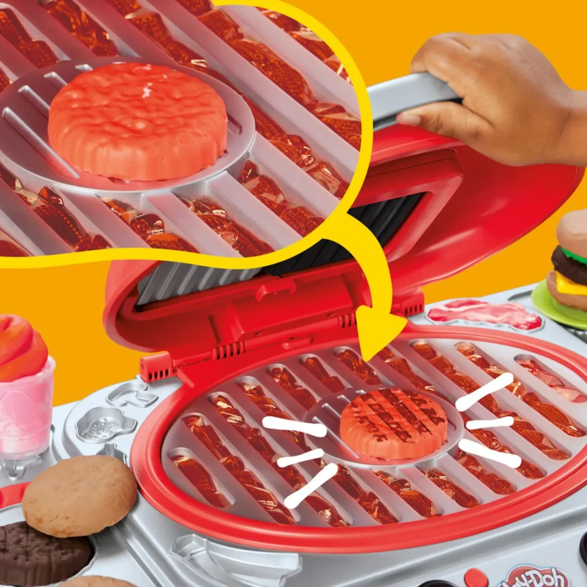 Play-Doh Muovailuvaha Grilli Leikkisetti