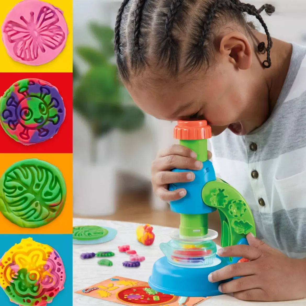 Play-Doh Muovailuvaha Wonder Glow Mikroskooppi