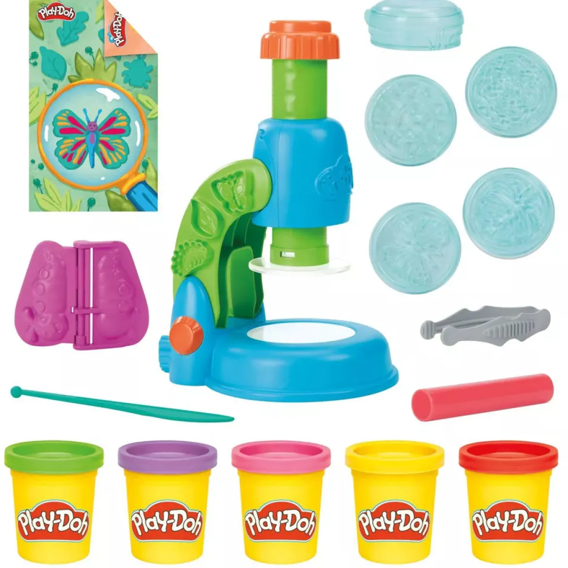Play-Doh Muovailuvaha Wonder Glow Mikroskooppi