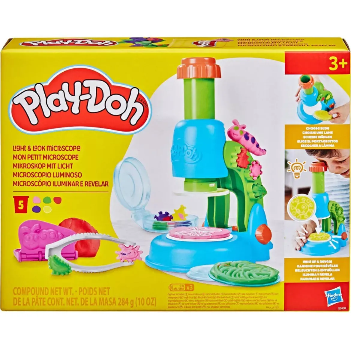 Play-Doh Muovailuvaha Wonder Glow Mikroskooppi
