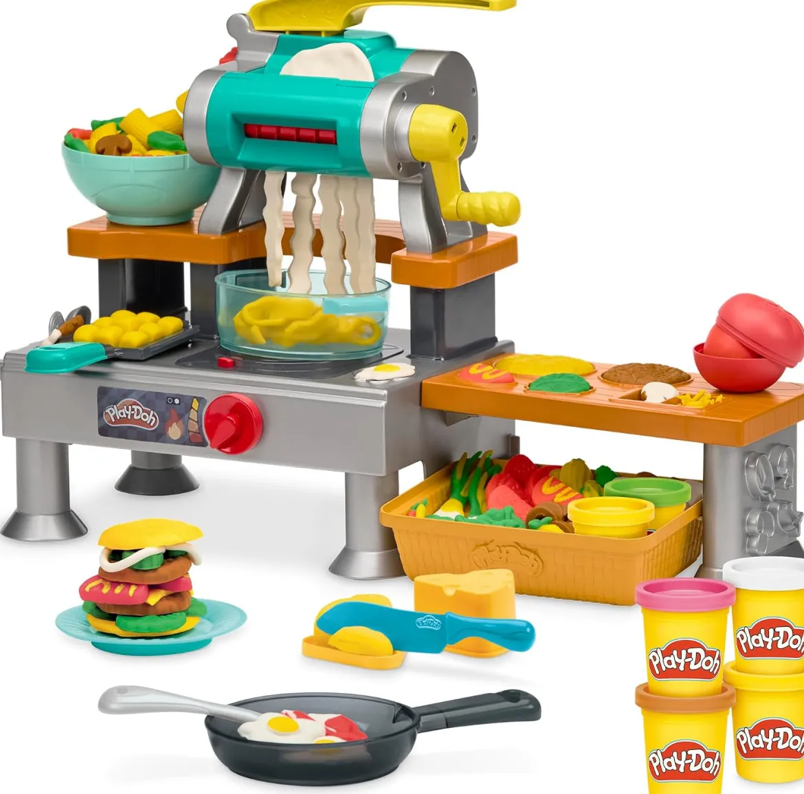 Play-Doh Super Sizzlin Muovailuvaha Keittiöleikkisetti