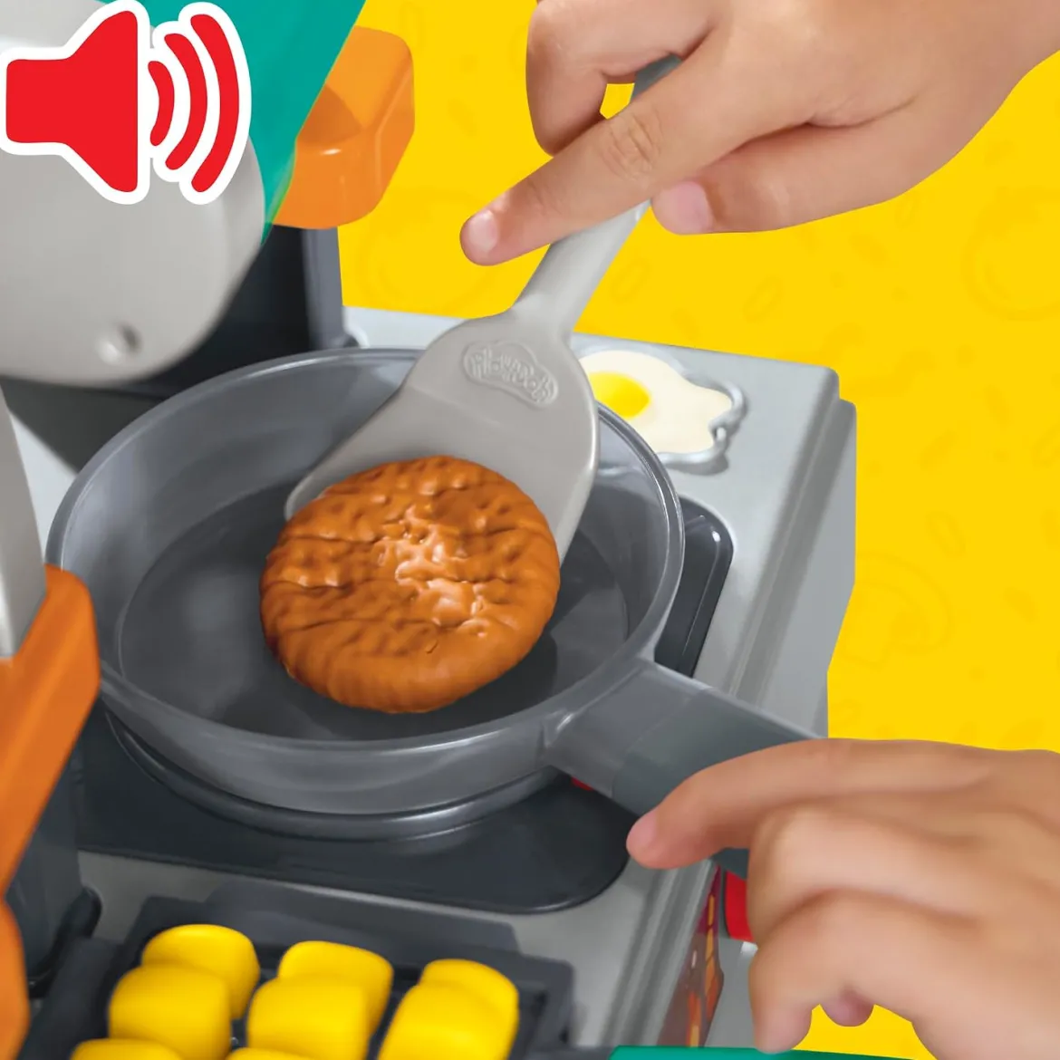 Play-Doh Super Sizzlin Muovailuvaha Keittiöleikkisetti