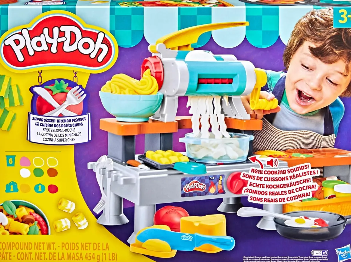Play-Doh Super Sizzlin Muovailuvaha Keittiöleikkisetti