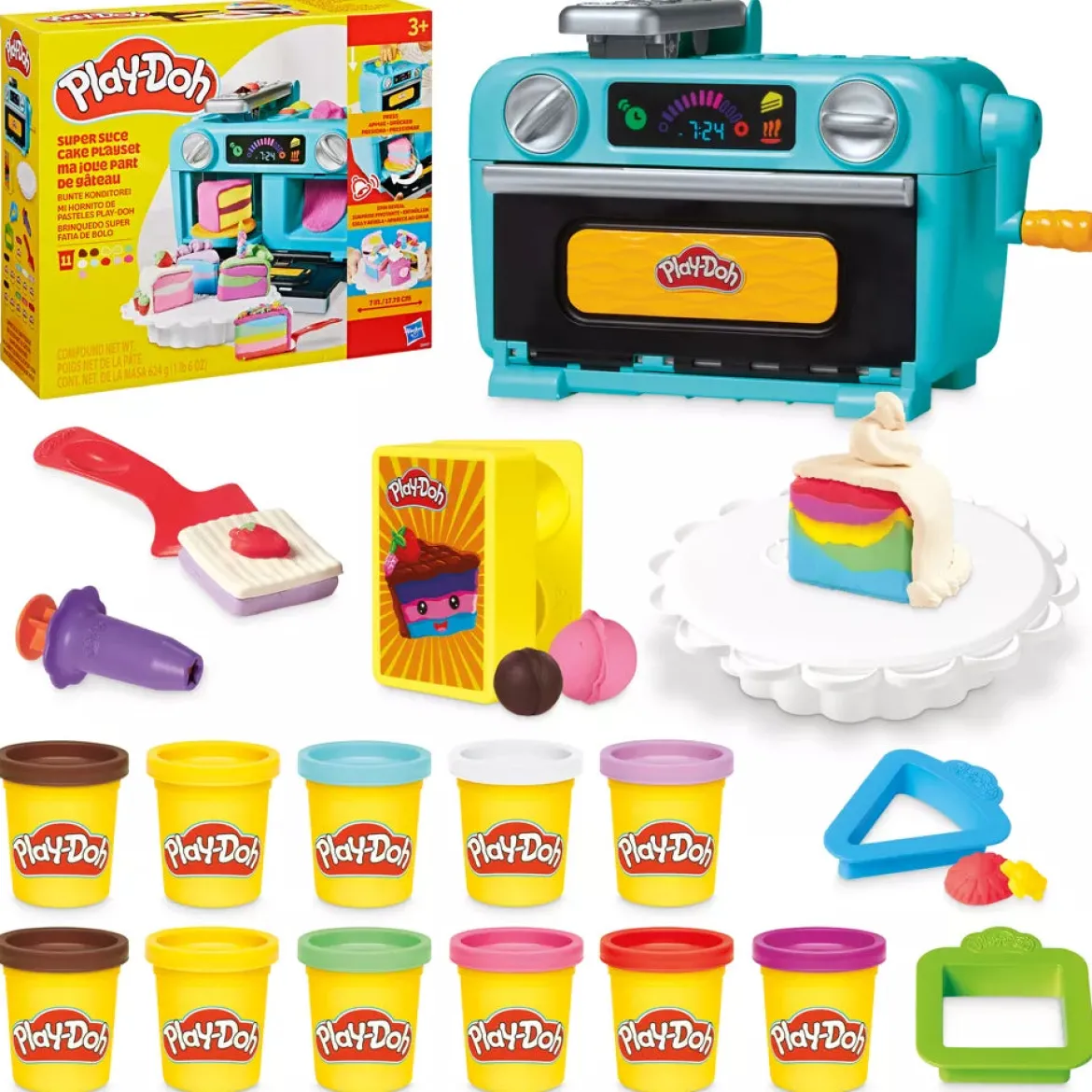 Play-Doh Super Slice Kakku Leikkisetti