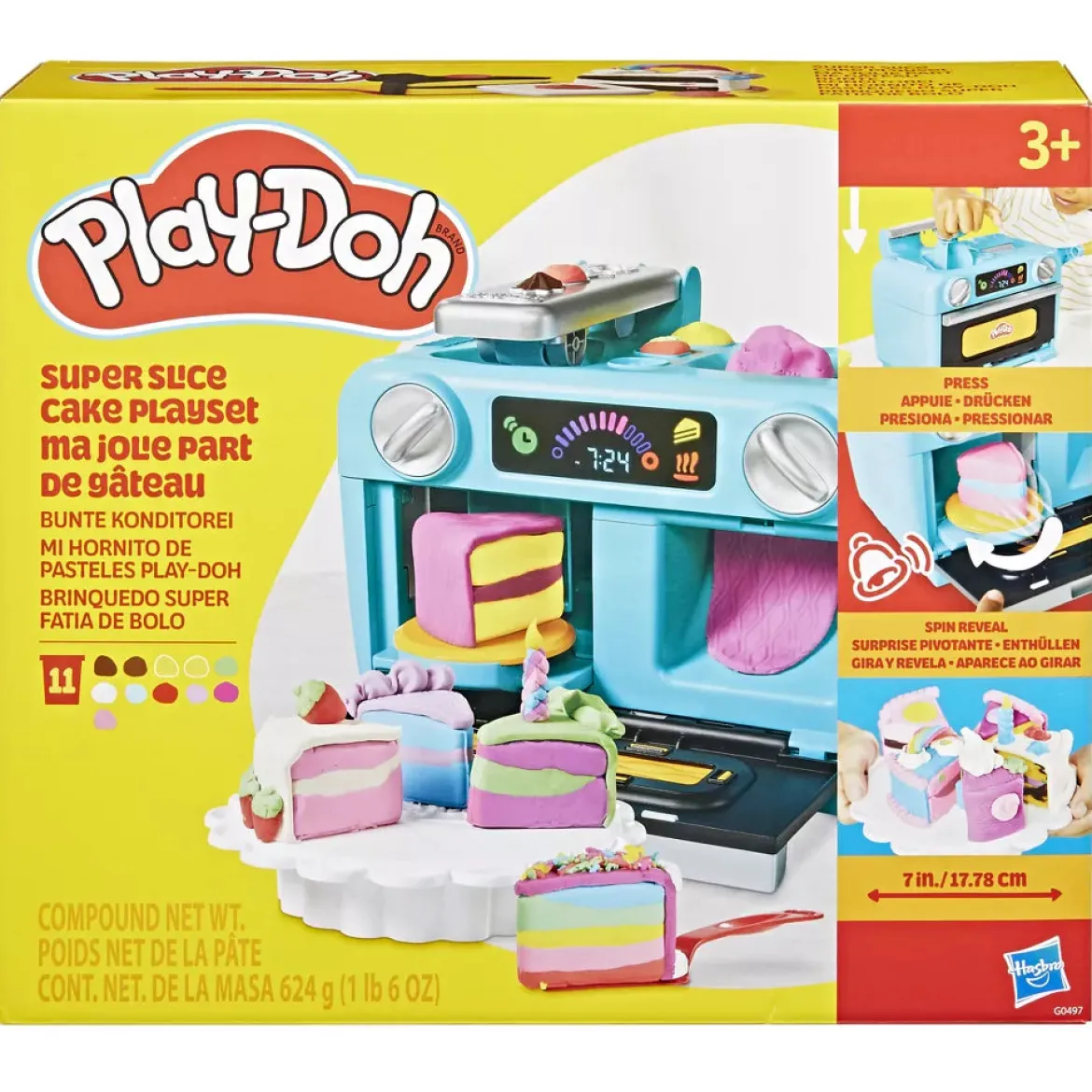 Play-Doh Super Slice Kakku Leikkisetti