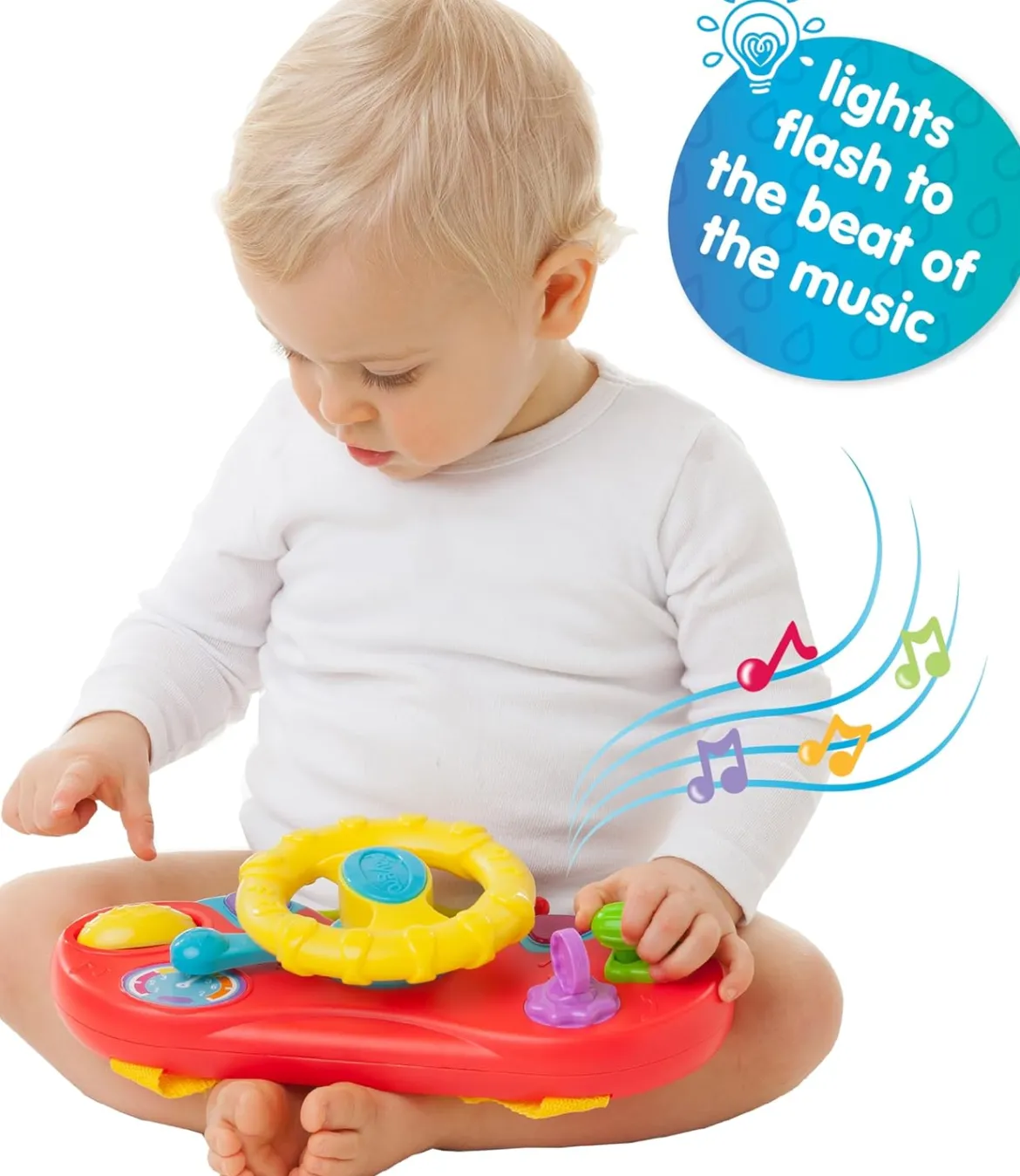 Playgro Music Drive and Go Musiikkilelu Ratti