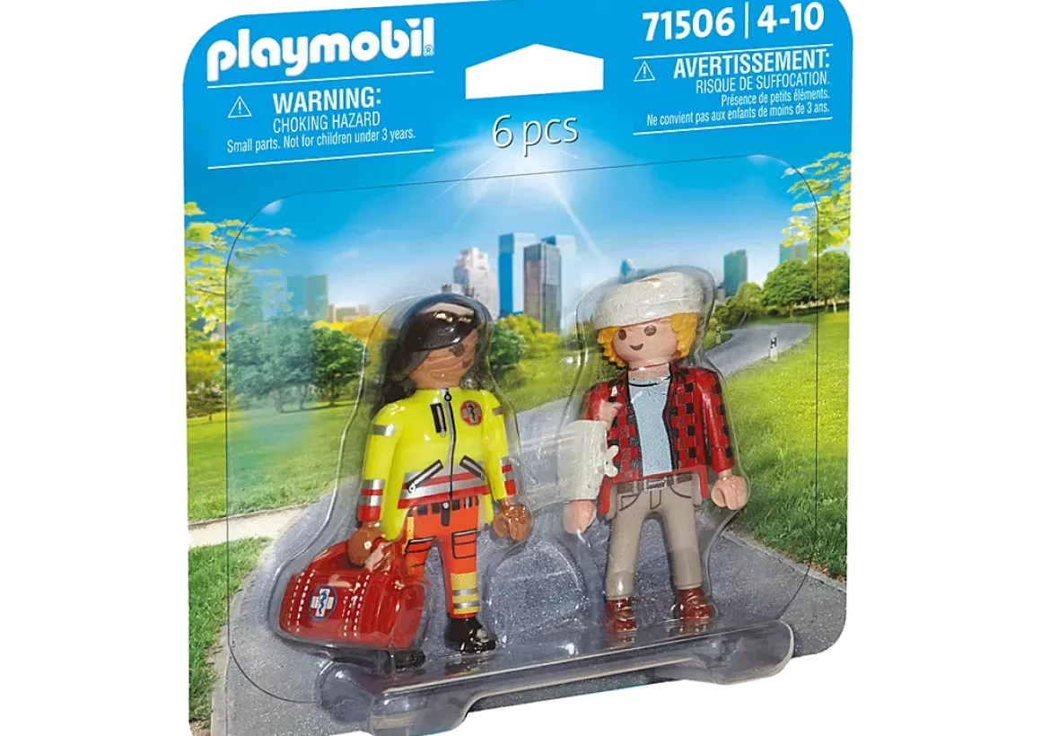 Playmobil 71506 Ensihoitaja ja Potilas