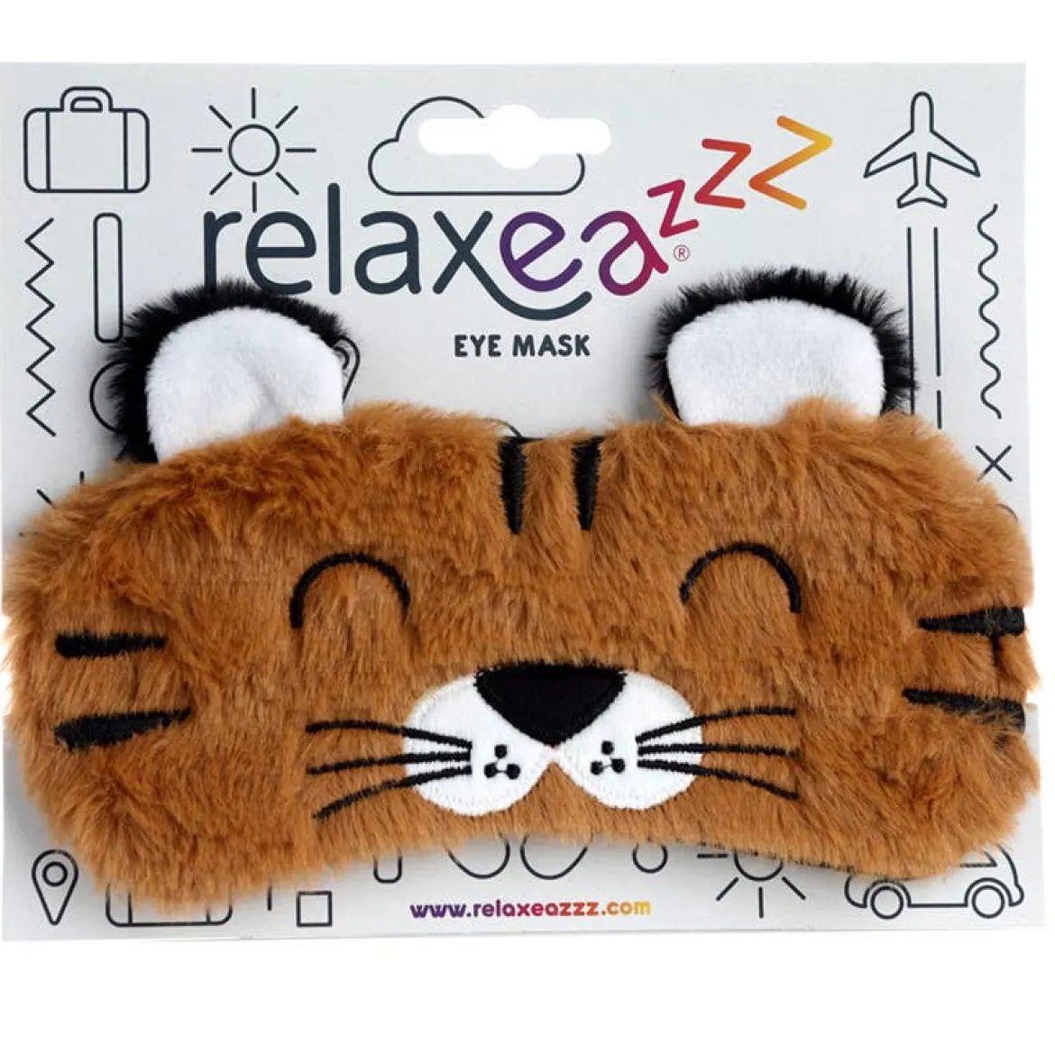 Plush Adoramals Tiikeri Silmikko/Unimaski