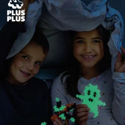 Plus-Plus Glow Mix 600 Osaa Pimeässä Hohtavat