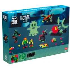Plus-Plus Learn To Build, Glow In The Dark 500 Osaa