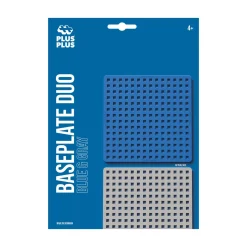 Plus Plus Rakennuslevyt 2kpl Blue & Gray