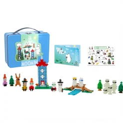 Plus Plus x Moomin Sininen Metallilaukku 500 Rakennuspalaa