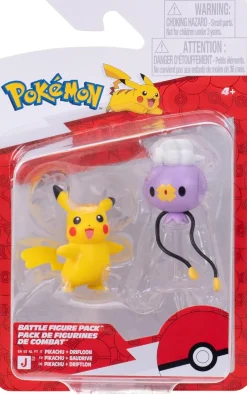 Pokemon Battle Figuuri Pikachu Ja Drifloon