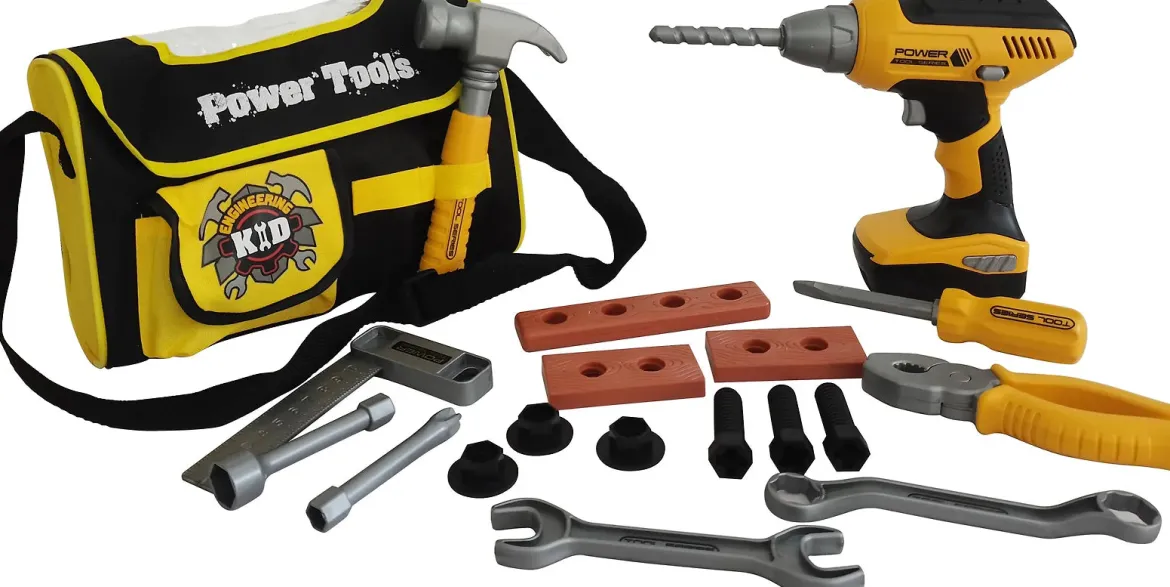 Power Tools Lasten Työkalupakki/Työkalulaukku 21 Osaa